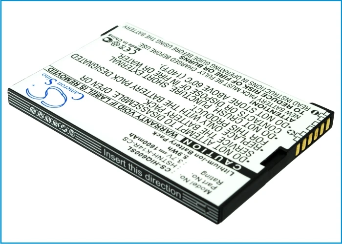 

Cameron Sino 1600mAh battery For iPAQ 600 iPAQ 610 iPAQ 610c iPAQ 612 iPAQ 612c iPAQ 614 iPAQ 614c HSTNH-K14R-CS HSTNH-K14B-CS