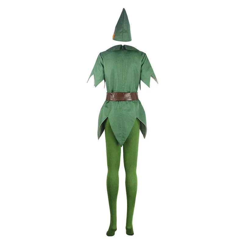 

COSda@Green Elf Cosplay Fantasy Cartoon Peter Cosplay Pan Costume Set Halloween Carnival Suit For Disguise Ladies Women Men Adul