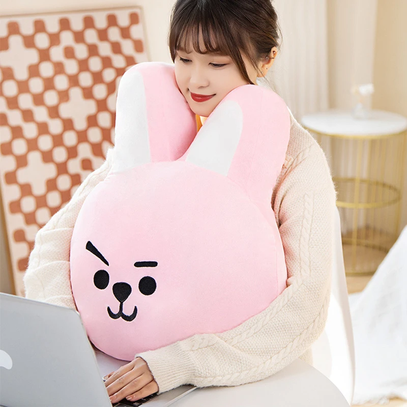 35/50Cm Bt21 Small Animal Plush Pillow Kawaii Cartoon Soft Plush Doll Toy Girl Office Backrest Sofa Decoration Birthday Gift