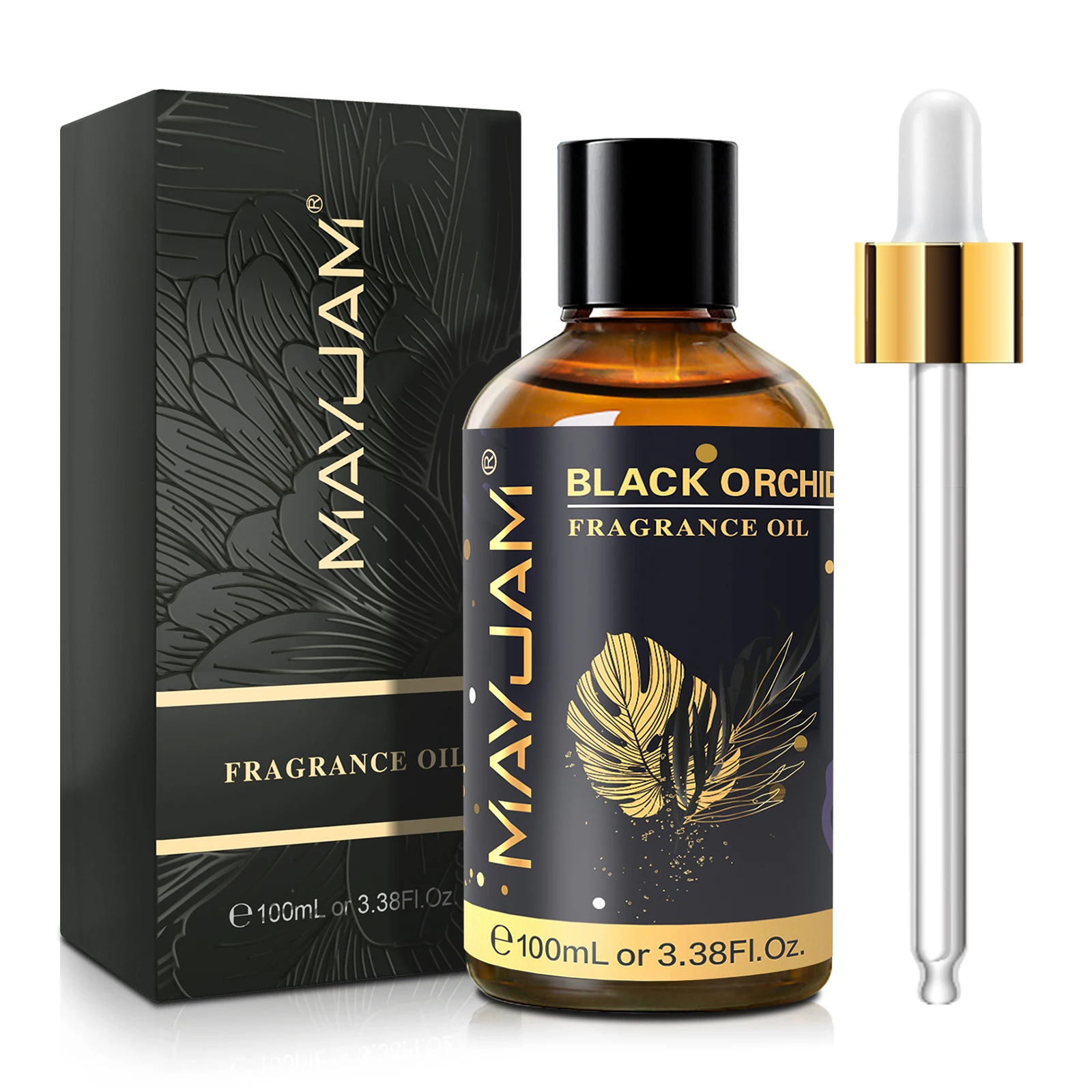 3.38fl.oz Fragrance Oil for Aroma Humidifier Home Car Diffuser Black Orchid Orange Blossom Honeysuckle Lime Guava Green Apple