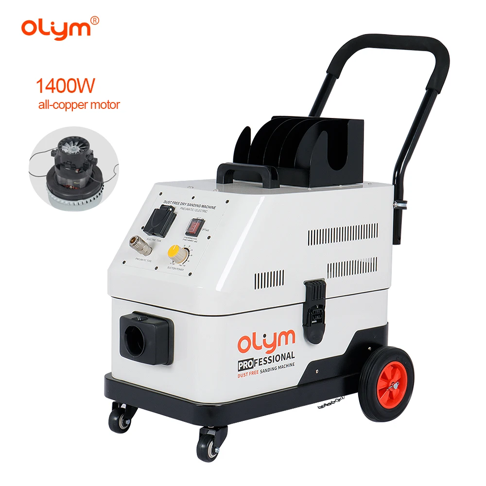 Electric Dust-free Random Orbital Sander Dry Sanding Machine With Extraction System For Car Body