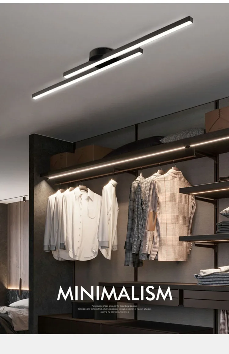 Linear Aluminium LED Ceiling Light — product detail 5