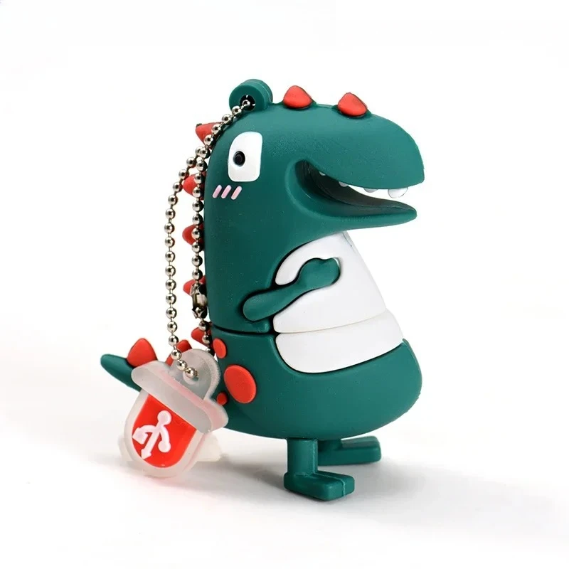 

Pendrive 128GB USB Flash Drive Cartoon Animals Penguin Pen Drive 64GB Usb Flash Memory Stick 32GB Dinosaur or Cat 16GB Pen Drive
