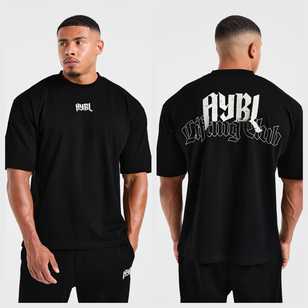 Lifting Club Gothic Hochwertige Luxus-T-Shirts aus bedruckter reiner Baumwolle, geeignet für Männer und Frauen zum täglichen Tragen. – Detail 2