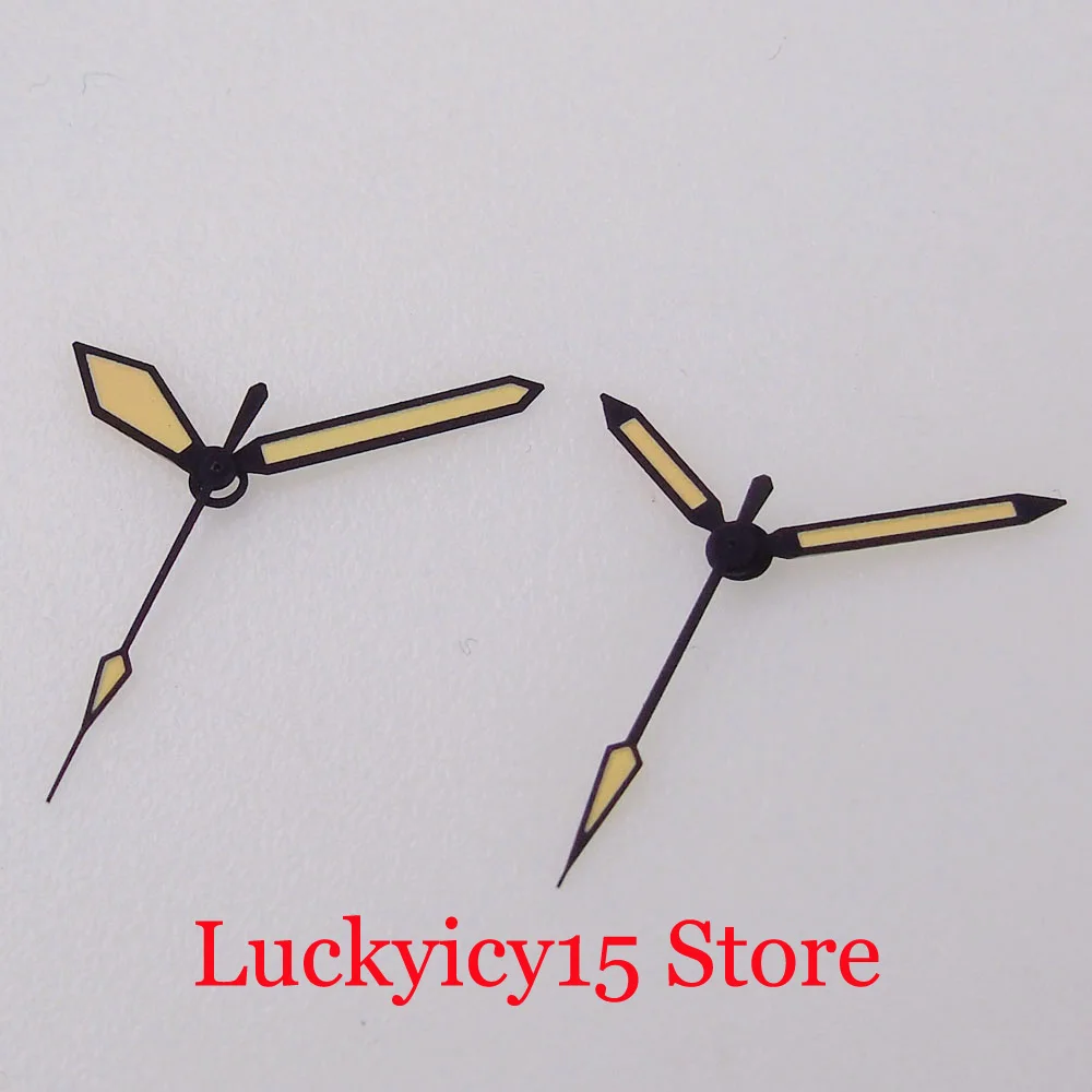 Green Luminous Accessory Needles Beige Hands Set Fit NH35A NH36A NH34A NH38A SKX SRP 7S26 4R35 6309 7002 ETA2824 PT5000 Movement