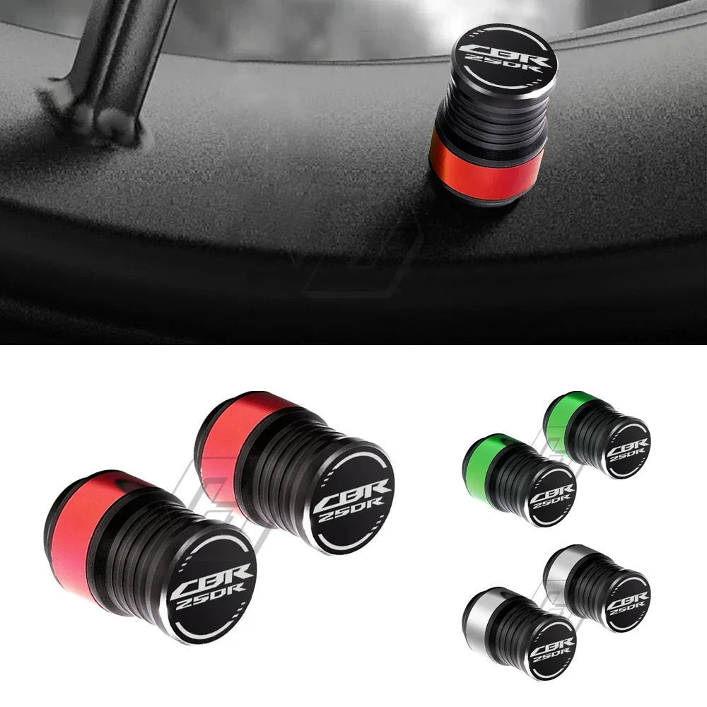 

For Honda CBR250R CBR250 CNC aluminum alloy motorcycle wheel accessories, tire dustproof valve cover shell