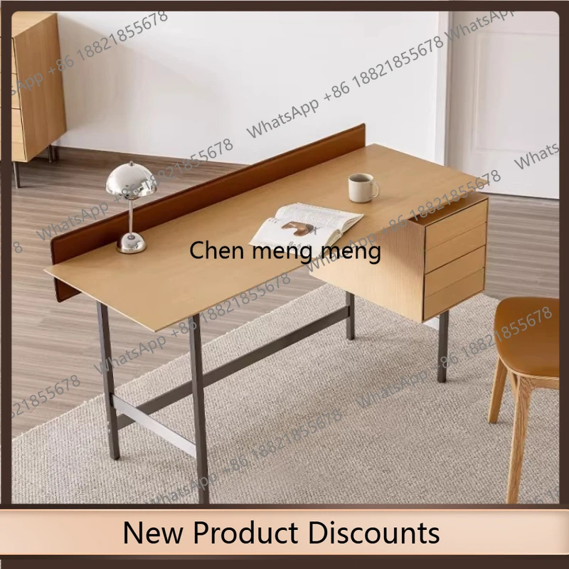 

z10Modern Computer Office Desk Minimalist Multifunctional European Office Desk Reception Standing