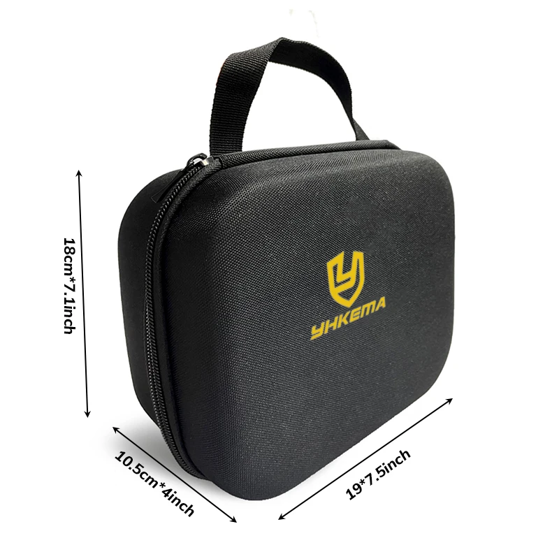 Hard EVA Case for Both Howard Leight By Honeywell Impact Earmuff and Genes accommodating headphones and glasses(only case)