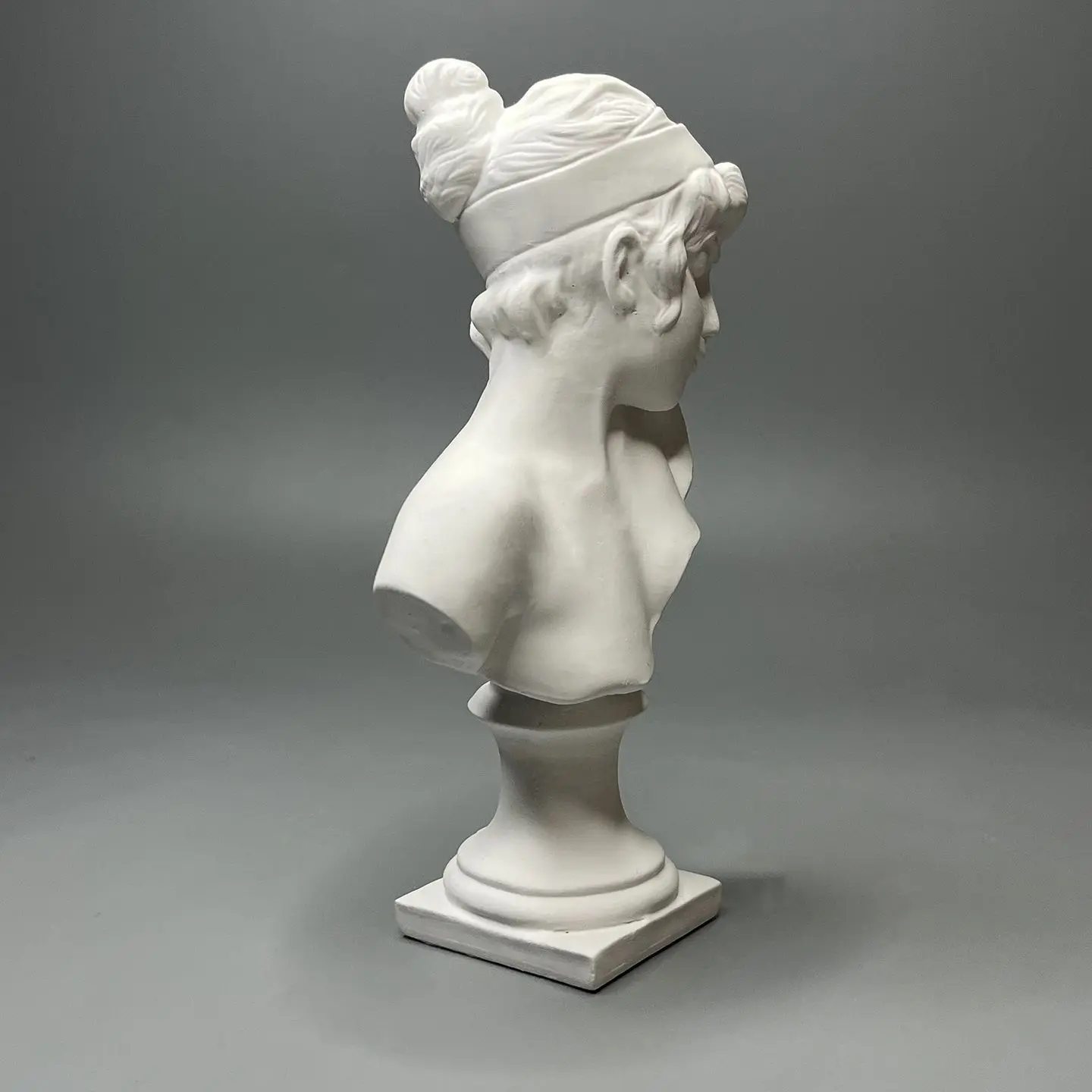 Greek Sappho Bust Statue Resin Plaster Sculpture Head Figurine for Home Decor Living Room Shelf Aesthetic Art Sketching Ornament view 4