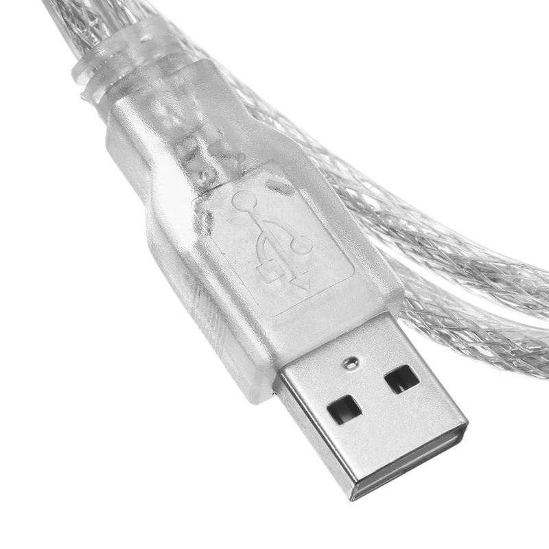 New Arrival Best Price Durable Dual USB 2.0 A Male to Mini USB B 5 Pin Male Data Cable For 2.5 HDD Hard Drive