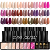 30 Uds juego de esmalte de uñas en Gel HEMA TPO libre semipermanente remojo barniz de Gel UV decoración de uñas suministros de manicura DIY