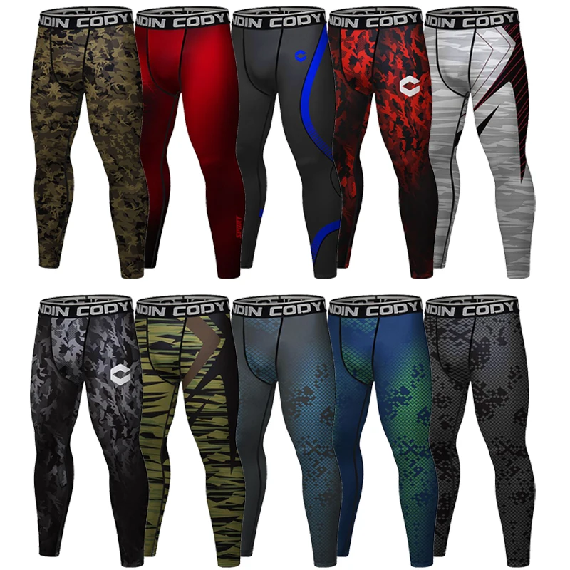 

Sports Boxing Spandex Sublimation Legging Pants Cody Lundin Jiu Jitsu Compression Man Muay Thai Trousers Fight Grappling Pants