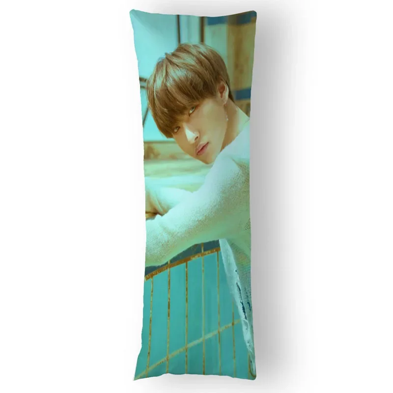 ATEEZ Dakimakura Hugging Body Pillow Case DIY Custom Throw Cushion Pillow Cover 7 Sizes 50X150cm Two Sides