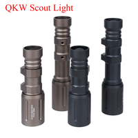 Tactical Flashlight OKW Weapons Light Hunting Scout Light Airsoft Surefire Footprint Mount For M-LOK Picatinny Rifle Torch