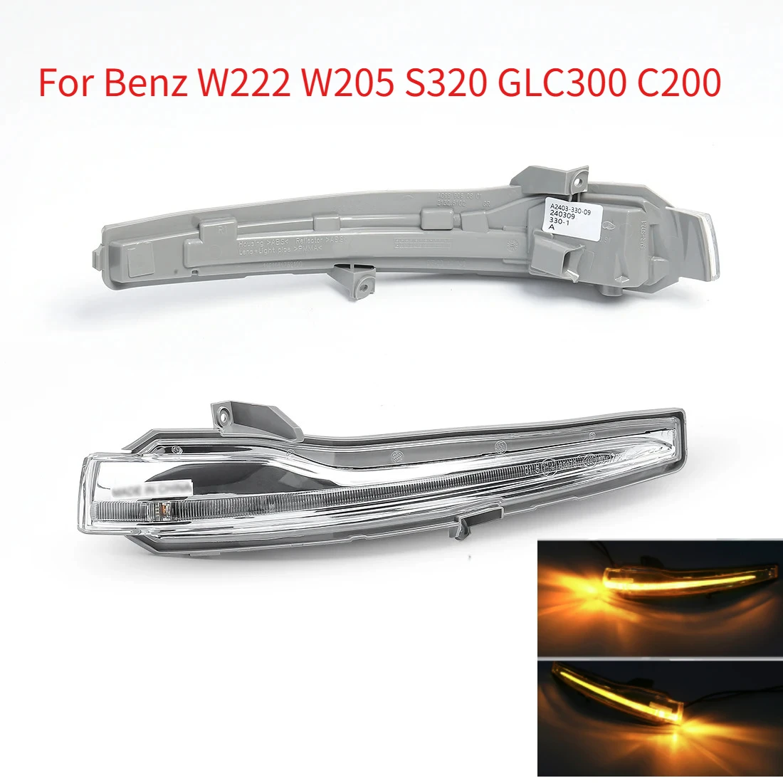 

0999060143/0999060243 Зеркала заднего вида указатель поворота для Benz W222 S320 S350 S400 W205 C180 C200 C250 W253 GLC300 W213 W253