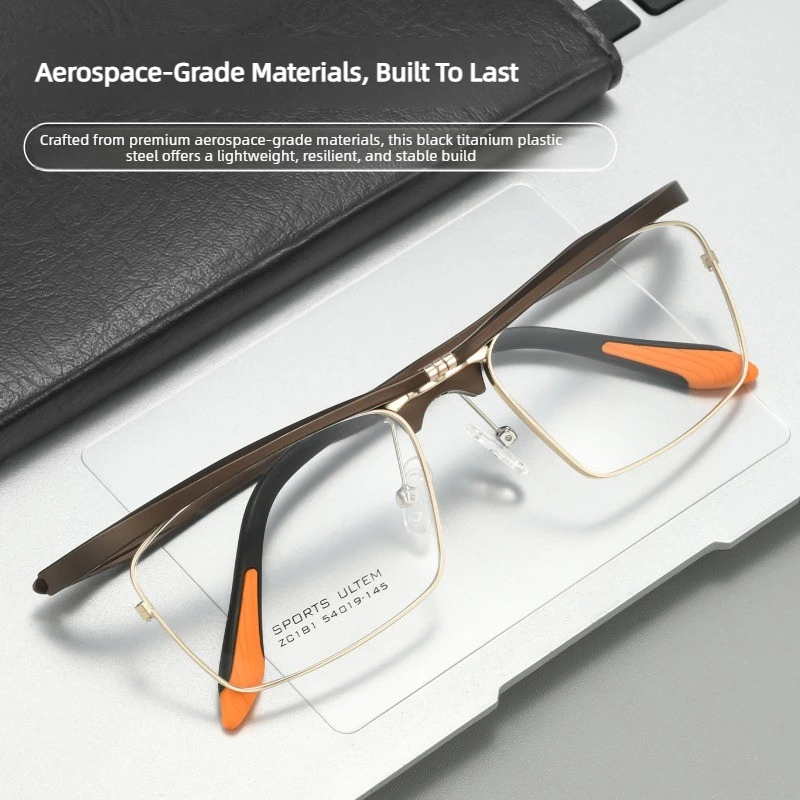 

Новые ультралегкие спортивные очки для мужчин из пластика и стали Z181C, защитные очки для бега и баскетбола, с откидной оправой.