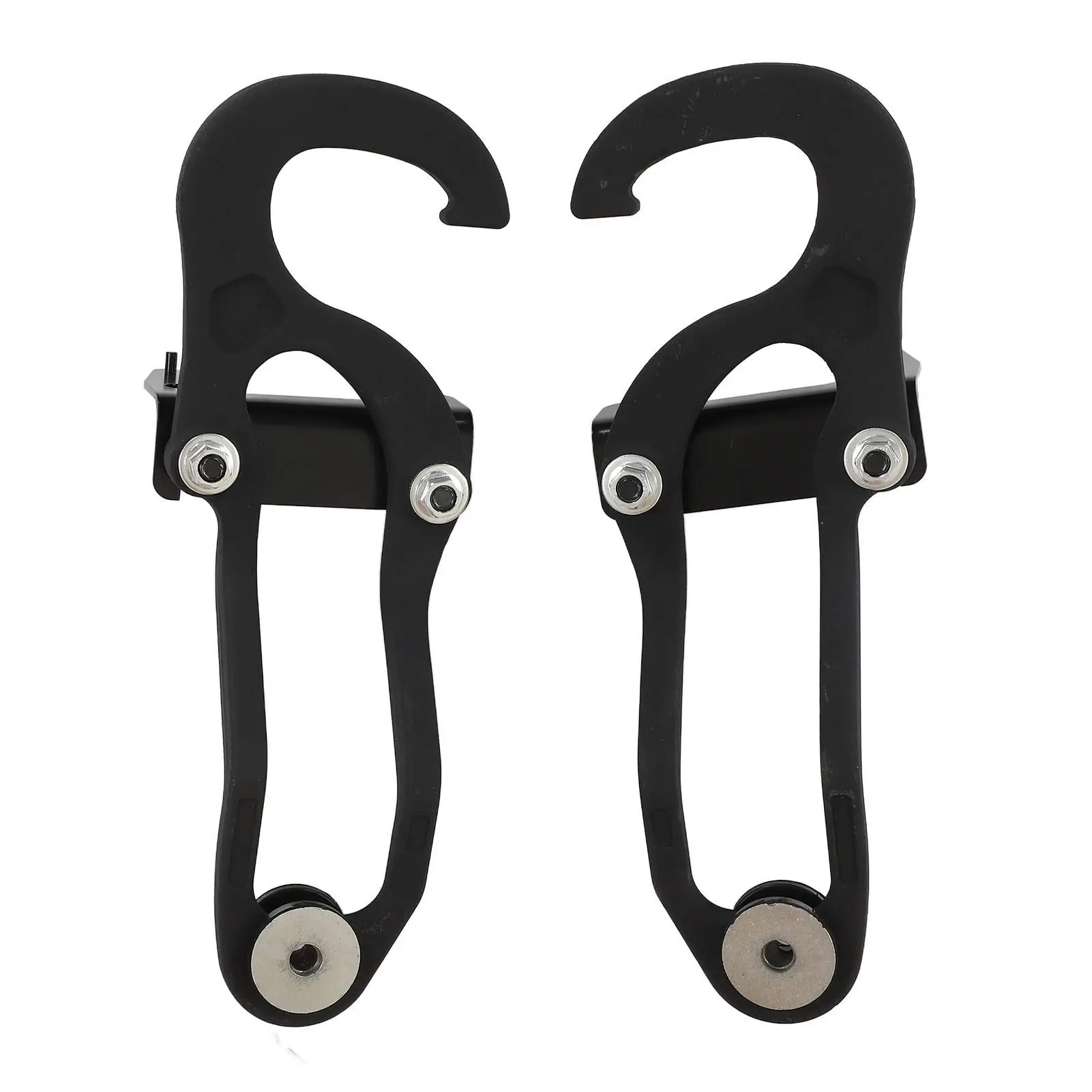 68196982AA Steel High Strength Black Powder Coating Front Tow Hooks Kit with Bezel Bracket for vehicles