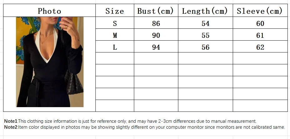 Damen Cross-Wrap Crop Tops Yoga-Shirts Langarm Tiefer V-Ausschnitt Einfarbig Slim Fit Shirts Damen Yoga Workout Blusen T-Shirts – Detail 1