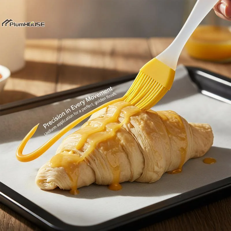 Silicone Pastry Basting Brushes Heat Resistant Bristles Food Safe Material For Baking Cooking Grilling BBQ Use