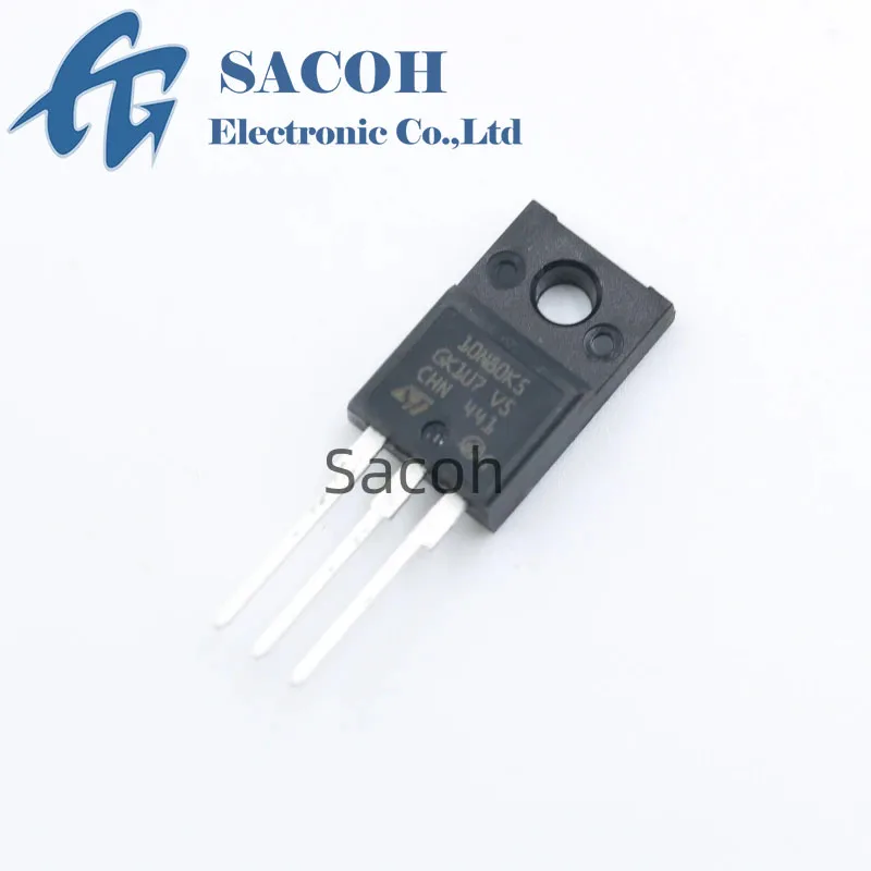 New Original 5Pcs/Lot STF10N80K5 10N80K5 OR STF10N105K5 10N105K5 OR STF13N80K5 OR STF15N80K5 STF17N80K5 TO-220F 10A 800V MOSFET