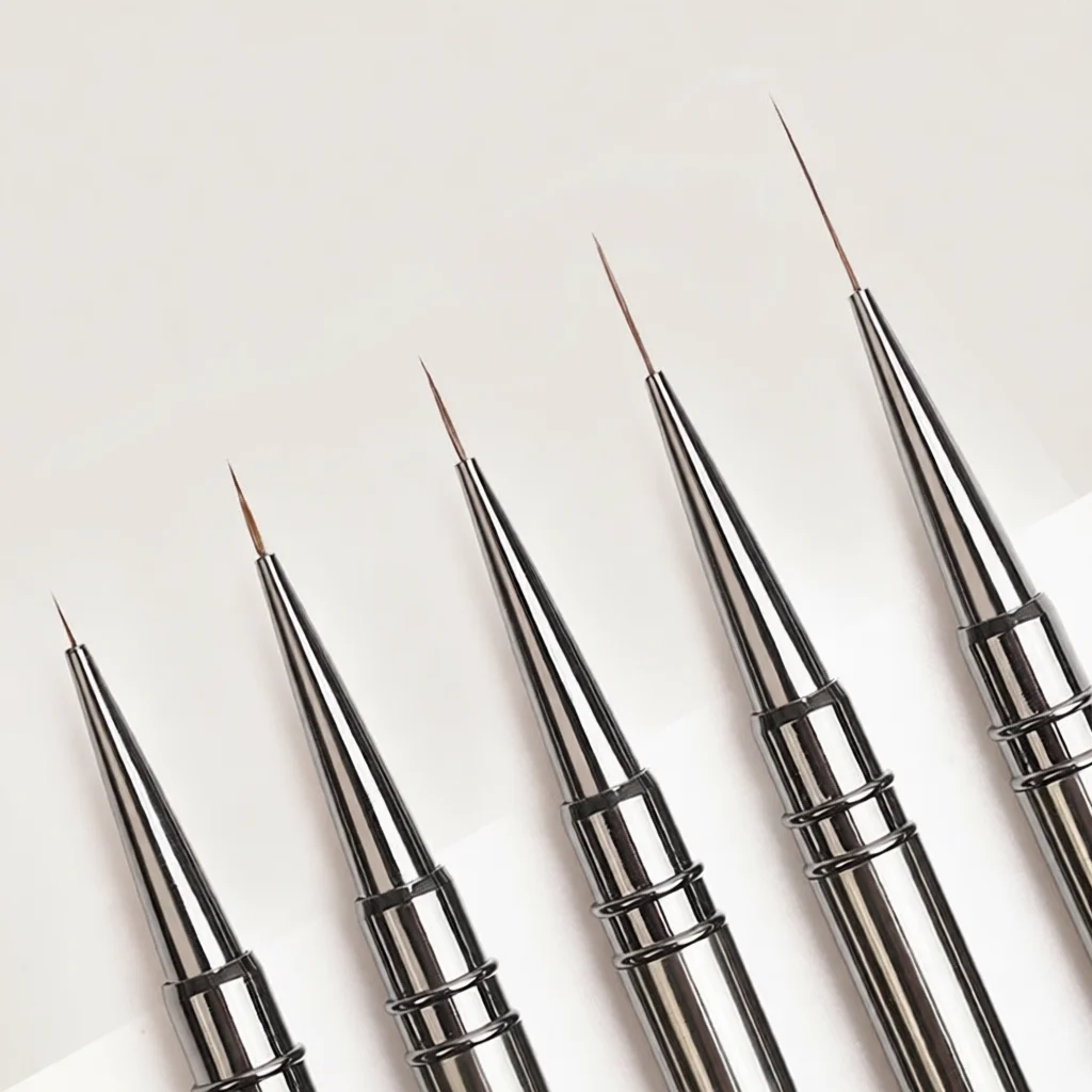 Professional Fine Nail Art Liner Brush Set Striper Pen Manicure Tools Ultra Thin Detail Painting Drawing Brushes Set