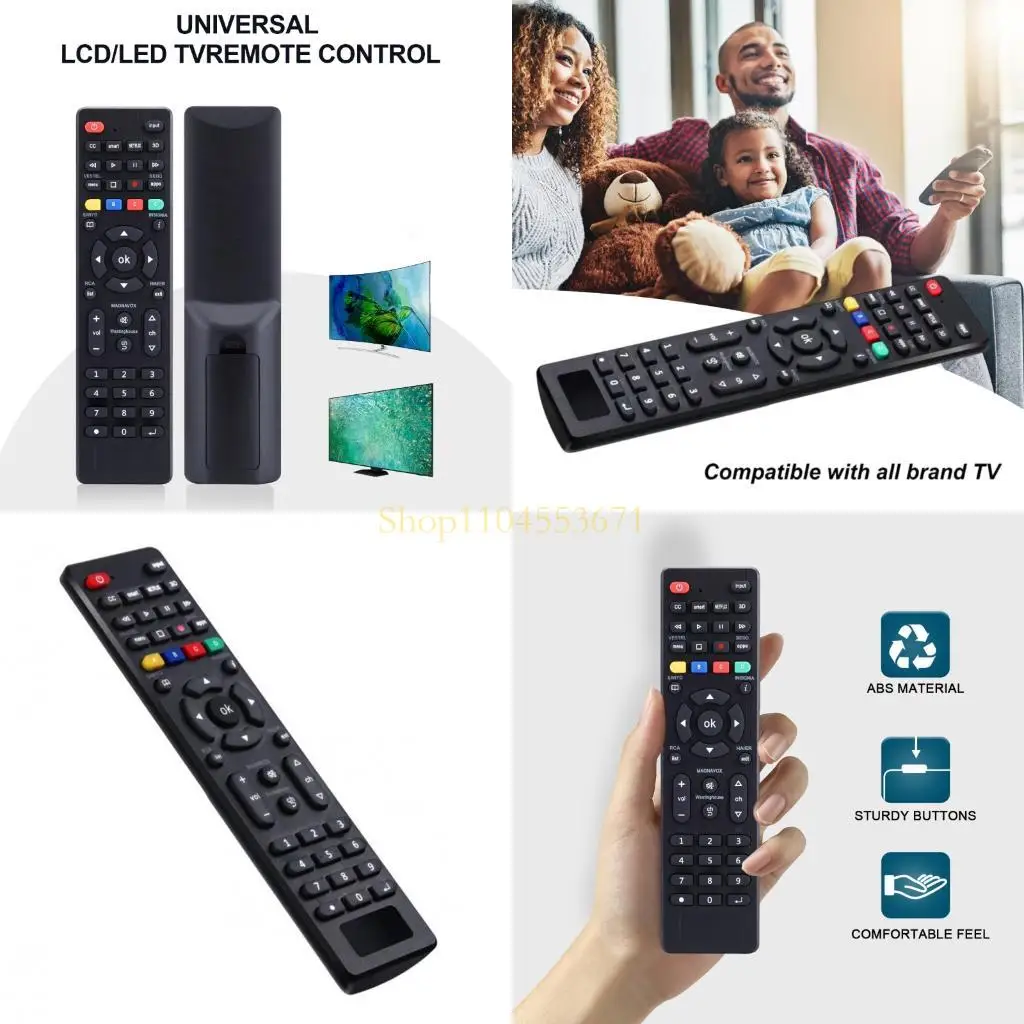 Best Seller Easy Setups Universal Television Remote Control Equipped With Backlit