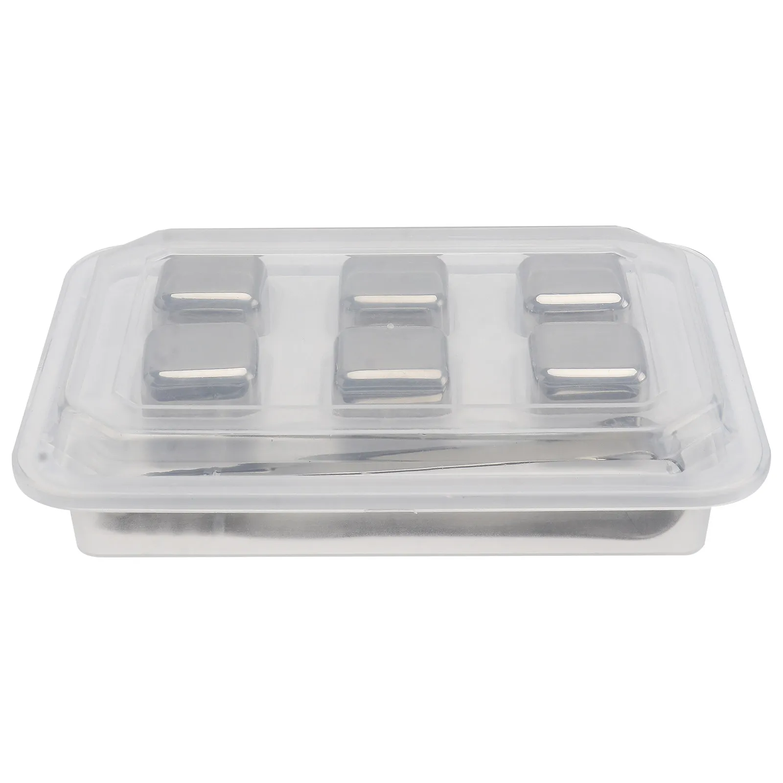 Stainless Steel Whiskey Stones Ice Cubes Set – Reusable Beverage Cooler for Whiskey, Spirits, Coffee, Bar & Home