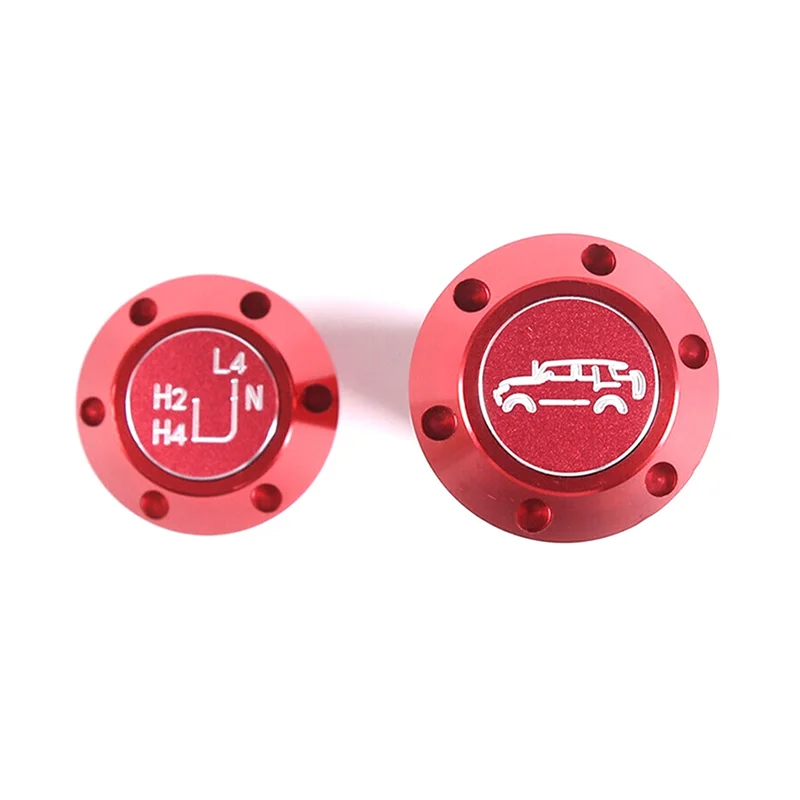

Модификация ручки переключения передач автомобиля для Toyota FJ Cruiser 2007-2021, автомобильные аксессуары, красный