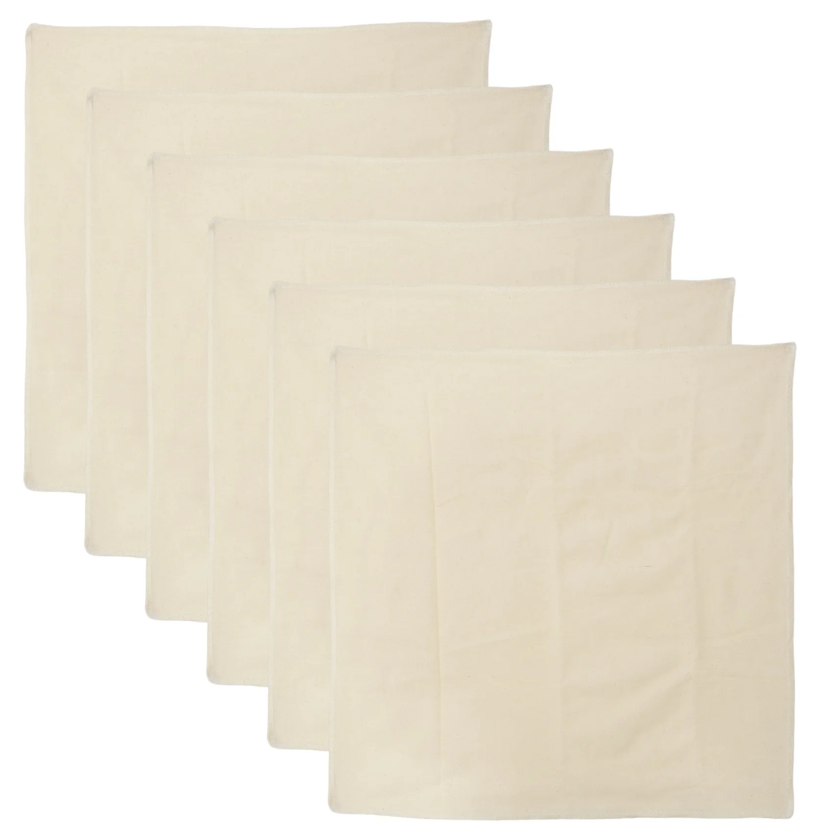 ABZF 2026 6 Pack 20X20 Inch Grade Cheesecloth, Fabric Ultra Fine Reusable Cheesecloth for Straining, Cooking, Baking, Home