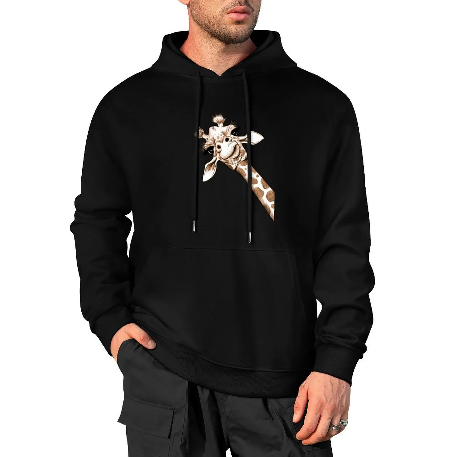 

Sketch Giraffe Art Pullover Hoodie anime clothes men clothes mens clothing men's coat men's hoodie sweatshirt