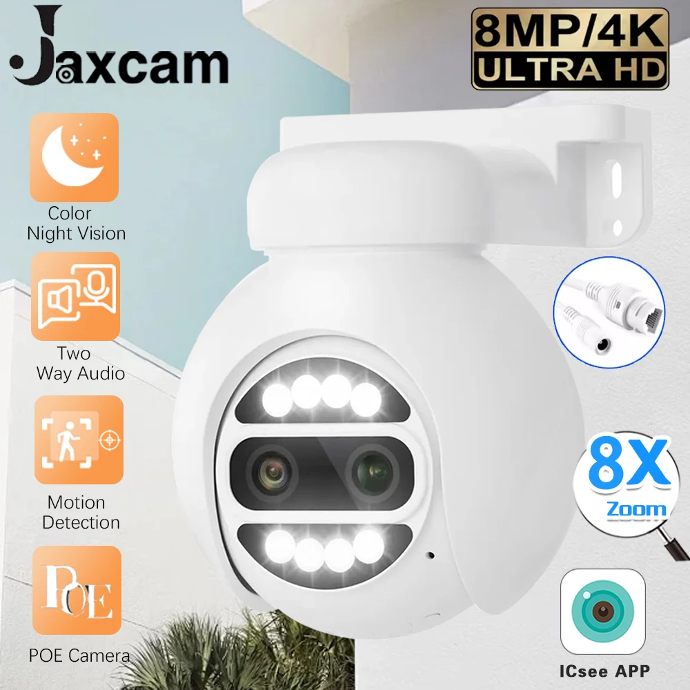 8MP 4K Dual Lens 8X… - image