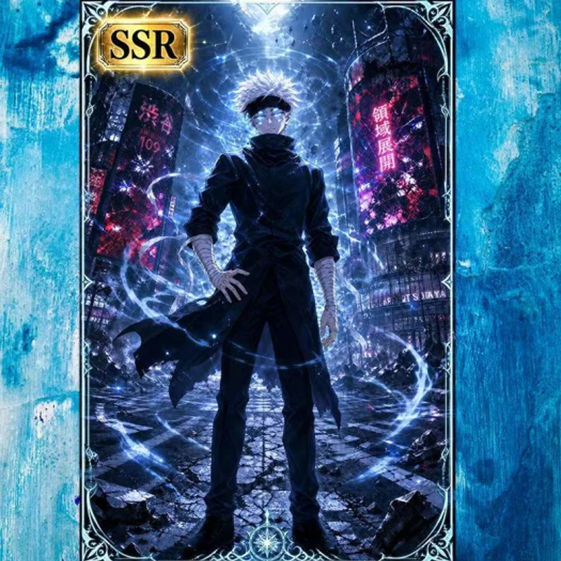 Wholesale Wanxiang Cardhouse Jujutsu Kaisen Anime Trading Cards Game Collectible Character Card Peripherals