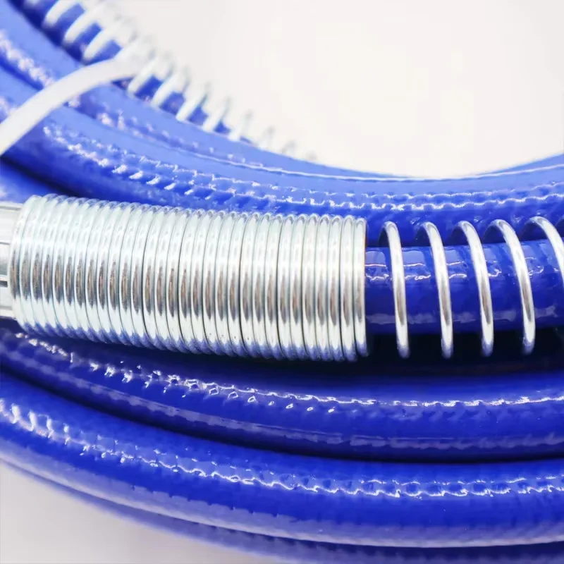 Tuyau en acier haute pression 1/4 ''15m/20m/30m BSP 3300Psi pulvérisateur sans air pièce de rechange tuyau de pulvérisation pulvérisateur de peinture