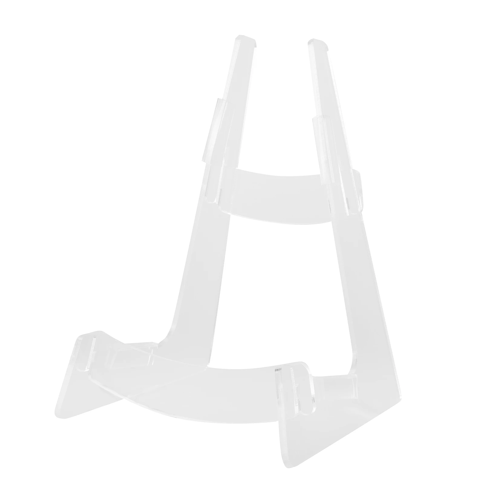 

Ukulele Stand Acrylic Musical Instrument Display Rack Floor Holder Sturdy Transparent Storage Tool Guitar Bass
