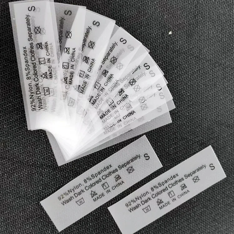 Custom TPU Labels, Soft Clothing Tags for Swimwear Underwear, Laundry Washable Name Stickers, Kids Baby Gear Care Labels