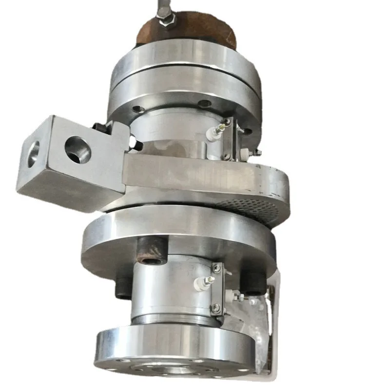 

Supply three-way manual screen changer, electric pneumatic hydraulic, extruder