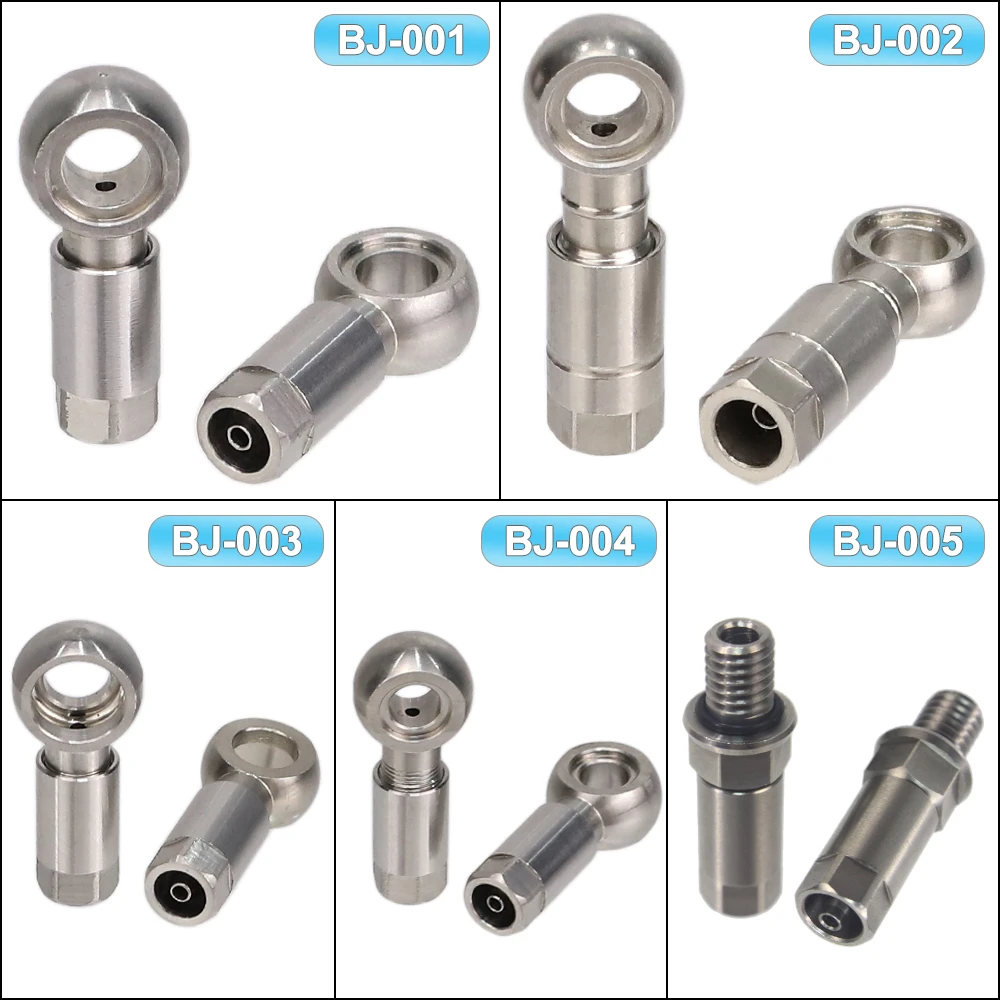 HEPPE Fahrrad-Hydraulikbremsen-Banjo-Schlauchanschluss aus Edelstahl mit Olivenverbinder für SHIMANO SLX/XT/XTR AVID MT4/5/6/7/8 Bremsen – Detail 10