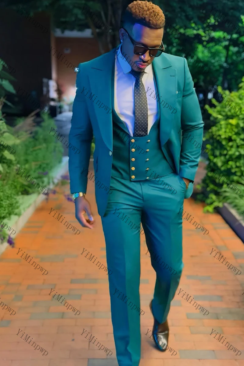 Setelan Pria YiMinpwp Hijau Tu - Men Formal Wear Modern ulasan dan harga