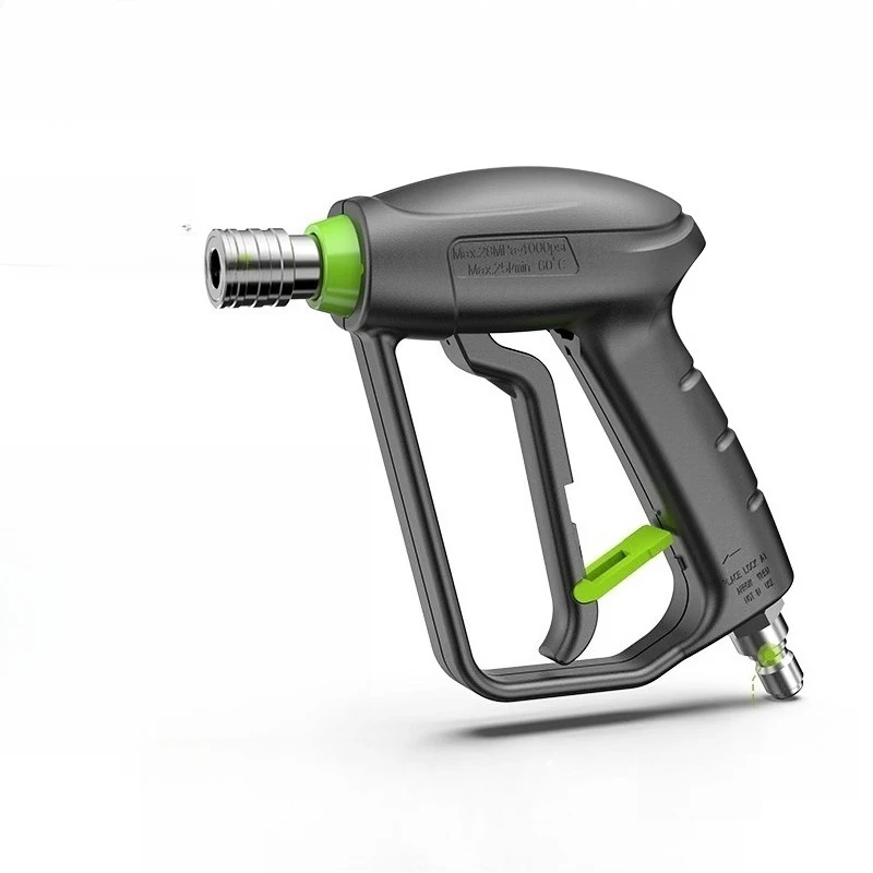 

Customized high pressure car wash water gun G17PRO quick plug PA short gun cleaning machine household nozzle grab brush car