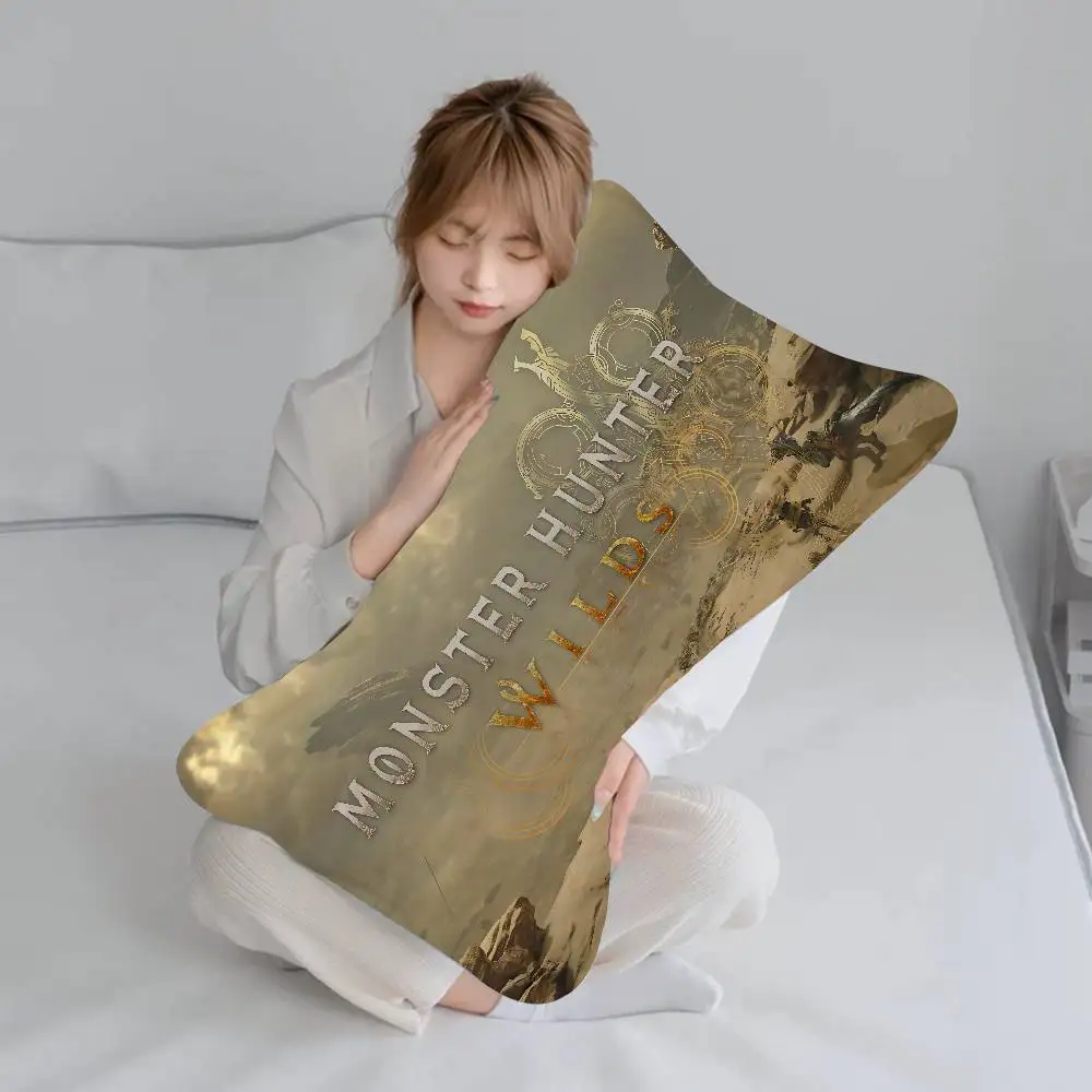

GAME Monster Wilds Household Polyester Oversized Thickened Adult Couple Pillowcases - Sweat-Absorbent & Non-Slip