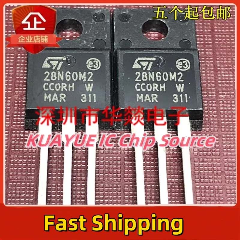 10PCS-30PCS  28N60M2  STF28N60M2  TO-220F 600V 24A  Fast Shipping Quality Guarantee