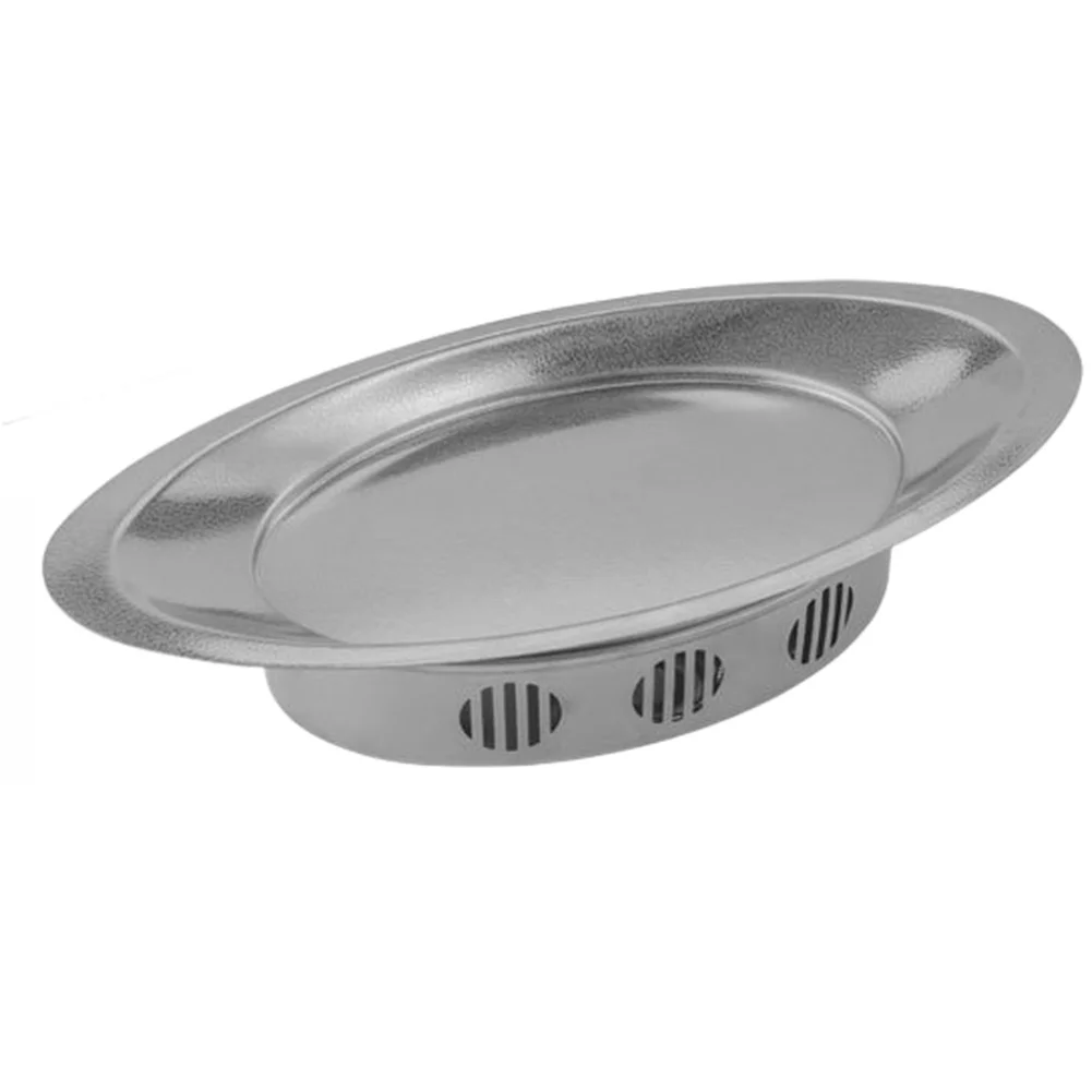 Burner Compatible Grill Tray Stainless Steel Fish Grill Pan For Seafood Preparation Rust Resistant Construction