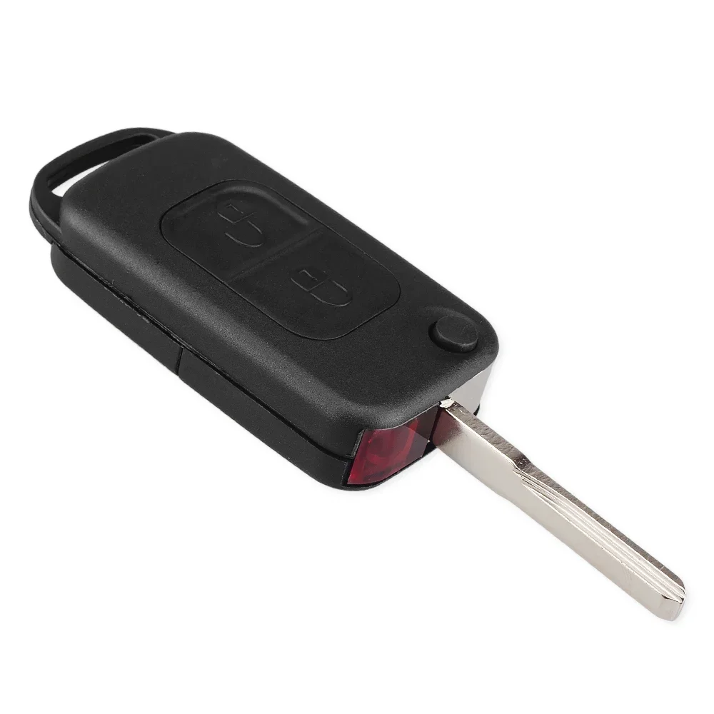 KEYYOU 2/3/4 Pulsante di Ricambio di Vibrazione A Distanza Chiave Dell\'automobile Borsette Per Mercedes Benz W124 W168 W202 W203 UN C E ML C CL S SL