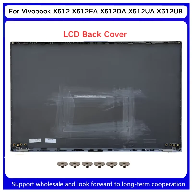 New For Kailxuling VivoBook 15 X512 X512F A512F F512  V5000F V5000D J LCD Back Cover/ Bottom Case Cover/ D Shell /13N1-6TA0T01