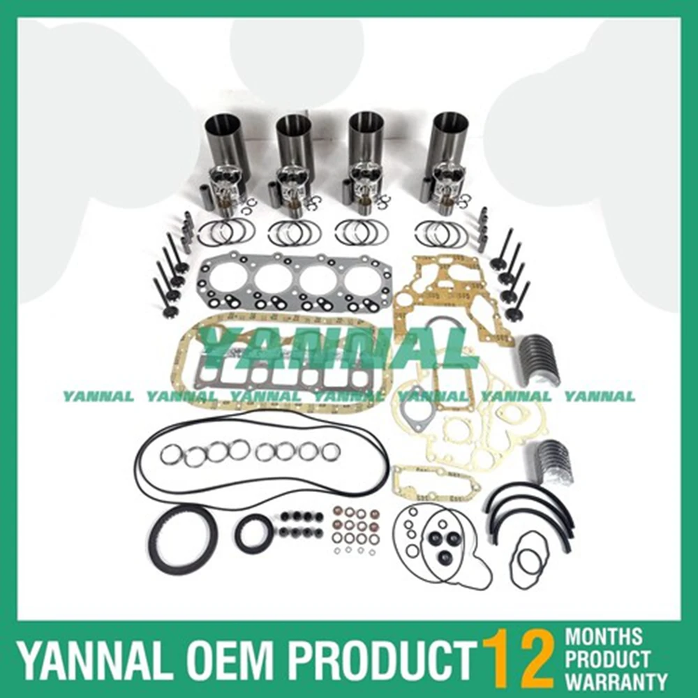 

4JE1 Engine Overhaul Rebuild Kit With Gasket Bearing Valve For Isuzu Engine
