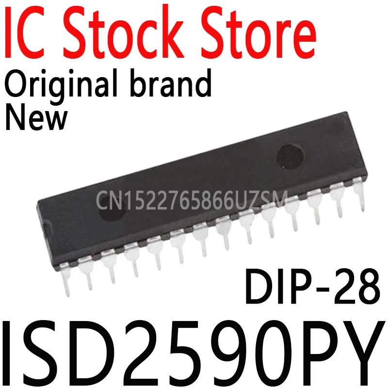 1PCS New and Original ISD2590P ISD2590 2590P 2590  DIP28 ISD2590PY