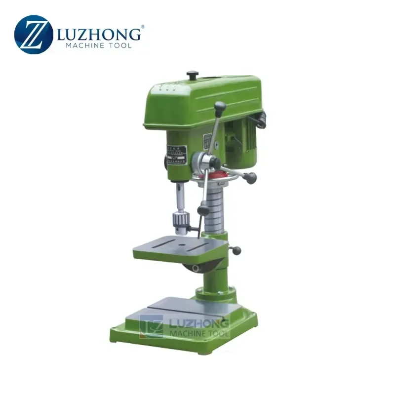 LUZHONG Z4116 Mini Desktop Drill Machine 220V Vertical Light Home Repair Diamond Metal Wood Drilling Small Size Core