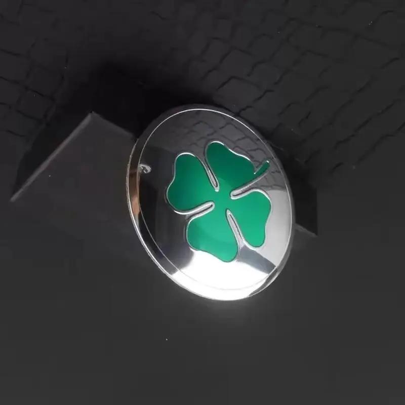 

56mm Lucky Four Leaf Clover Car Wheel Center Cap Sticker Hubcaps Badge for Toyota Mazda Honda Ford Fiat BMW Hyundai KIA Infiniti