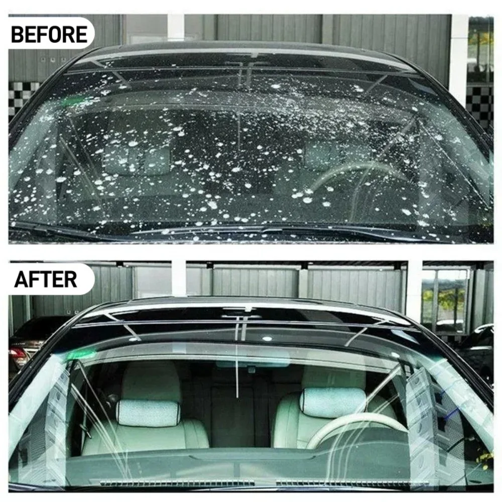 200Pcs-5pcs Car Windshield Solid Cleaning Agent Car Glass Wiper Solid Concentrated Cleaning Effervescent Tablets Car Accessories