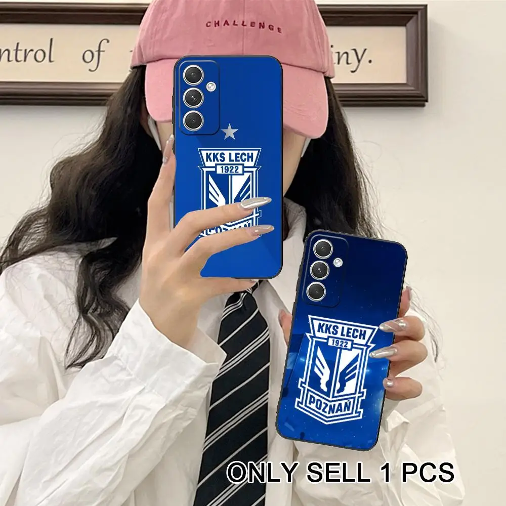FC Lech Poznan Phone Case for Samsung Galaxy S26 S25 S24 S23 S22 S21 S20 Note20 Plus FE Ultra Soft TPU Shockproof Cover